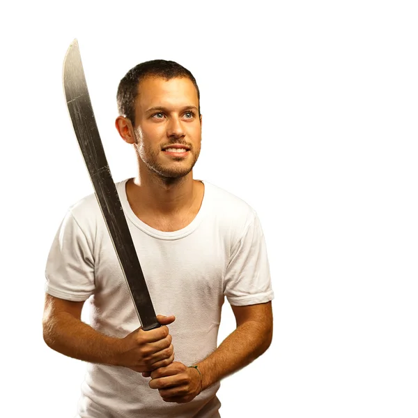 剣を持つ男 — ストック写真