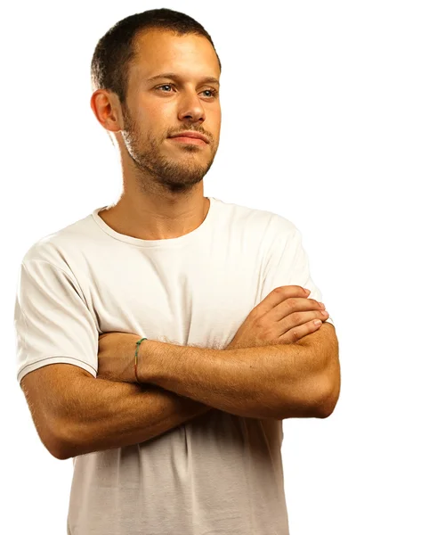 Mann mit Hemd — Stockfoto