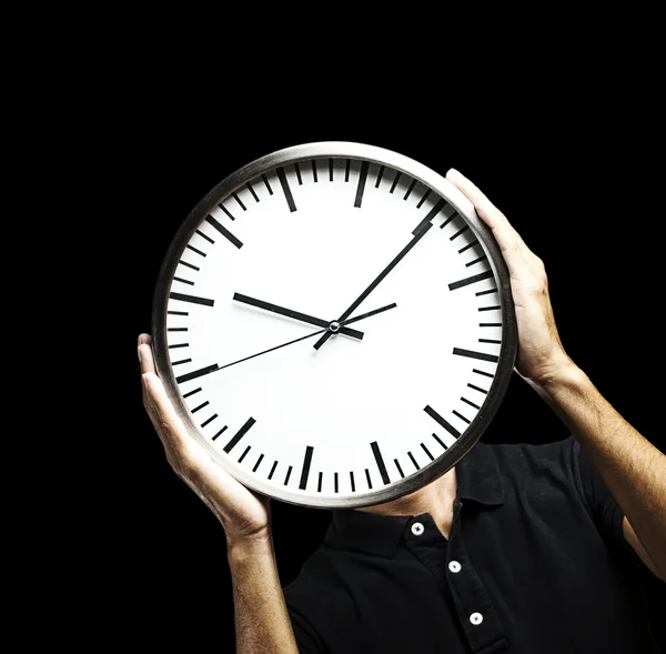 Joven con reloj —  Fotos de Stock