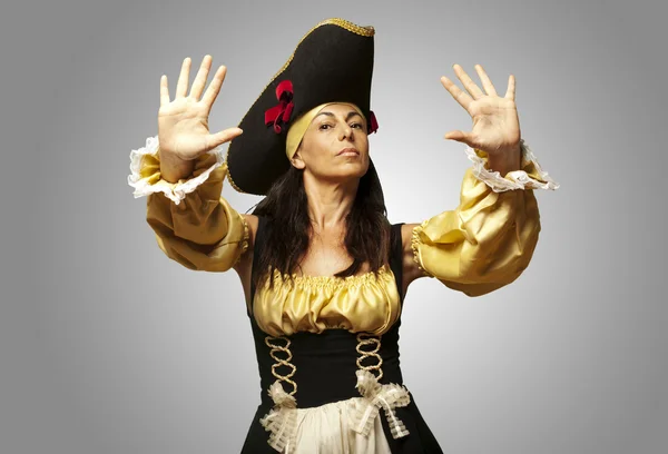 Mujer pirata —  Fotos de Stock
