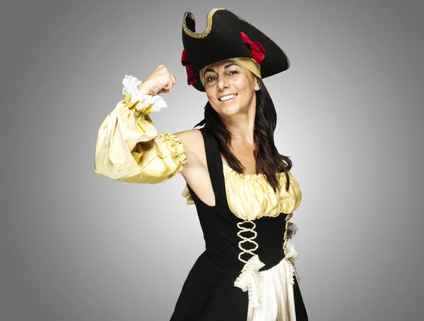 Donna pirata — Foto Stock