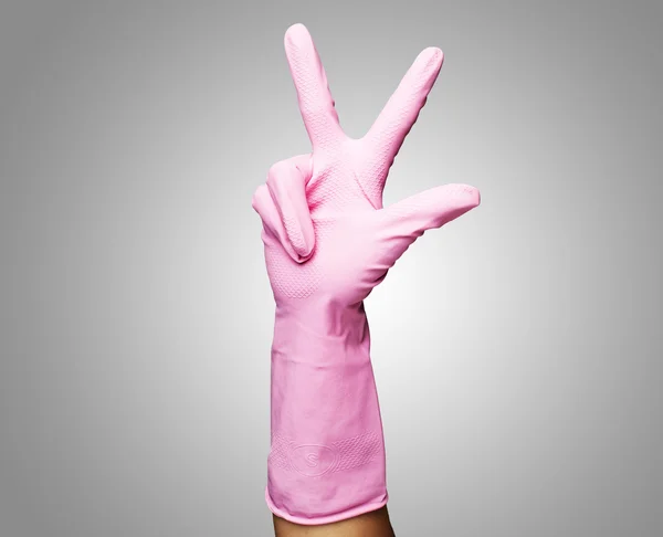 Pink gloves — Stock Fotó