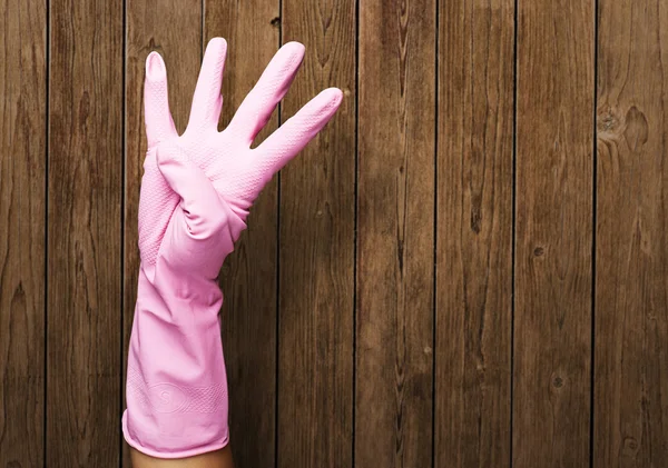 Pink gloves — Stock Fotó
