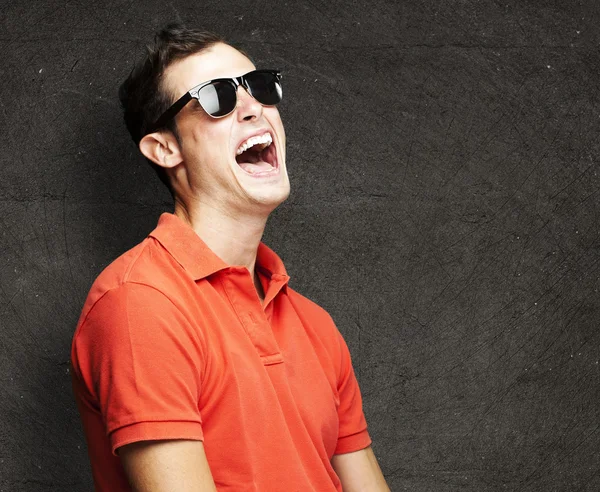 Man laughing — Stock Photo, Image