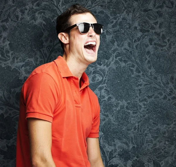 Man laughing — Stock Photo, Image