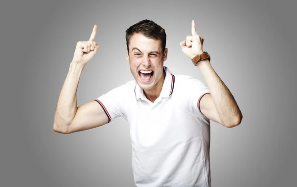 Young man happy — Stock Photo, Image
