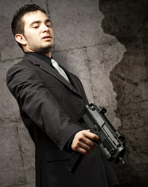Mafia man killing — Stock Photo, Image