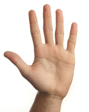 Hand symbol clipart