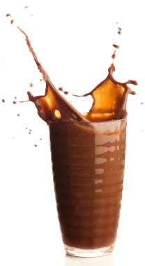 Chocolate splash clipart