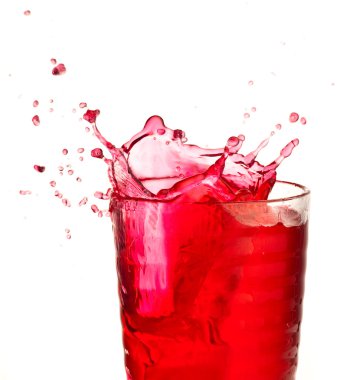 Cocktail splash clipart