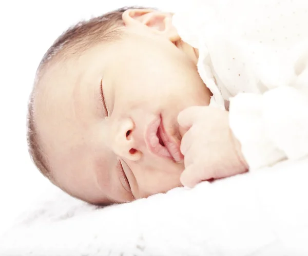 生まれたばかりの赤ちゃんの睡眠 — ストック写真