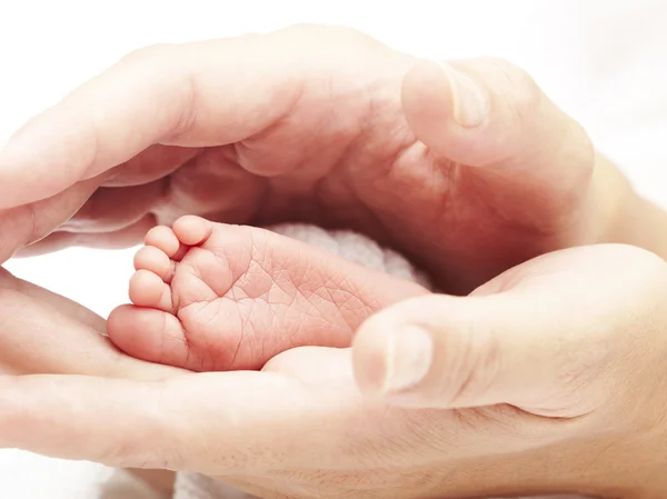 Newborn baby foot — Stock Photo, Image