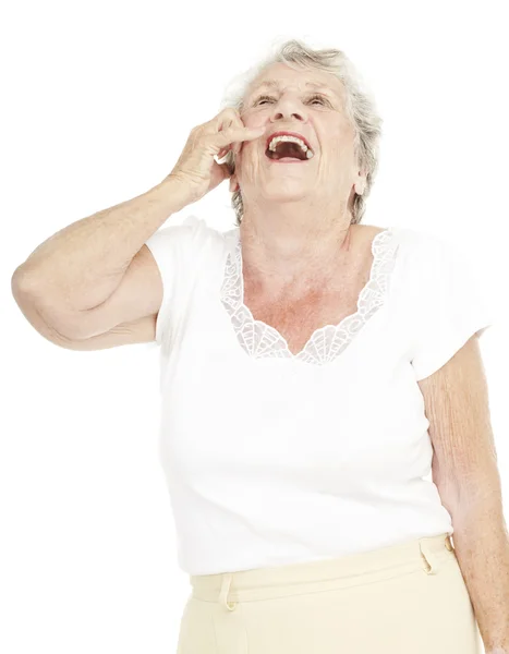 Starší žena — Stock fotografie