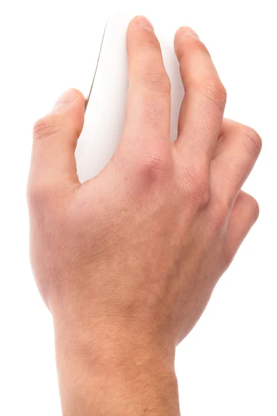 Stock image Hand clicking a mouse