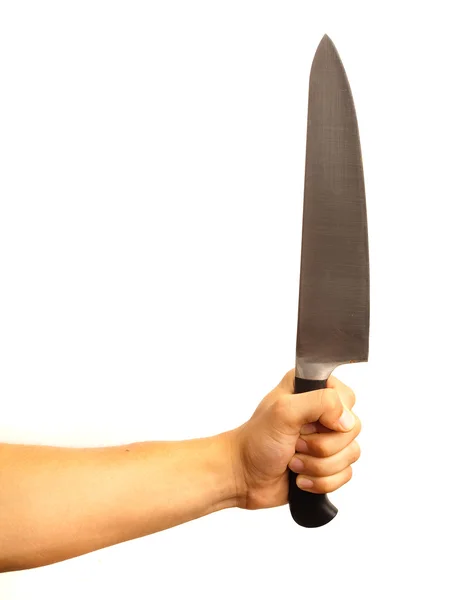 Mano y cuchillo —  Fotos de Stock