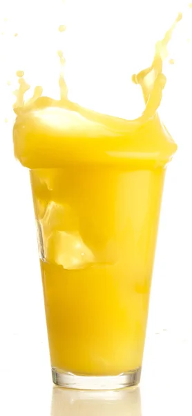 Orange juice splash — Stock Photo, Image