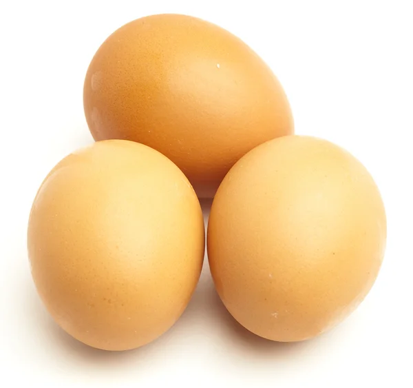 Eieren stapelen — Stockfoto