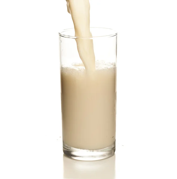 Mjölk glas — Stockfoto
