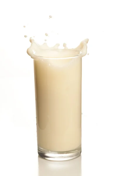 牛奶玻璃 — 图库照片