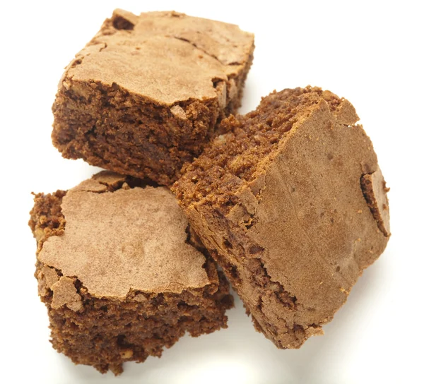 Brownies de chocolate — Fotografia de Stock