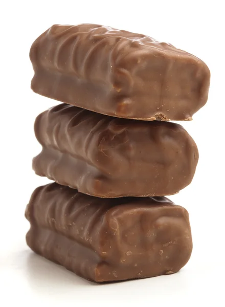 Čokoládová buchta hromada — Stock fotografie