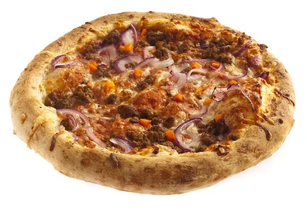 Pizza di carne — Foto Stock
