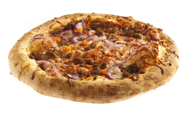 Izole pizza — Stok fotoğraf