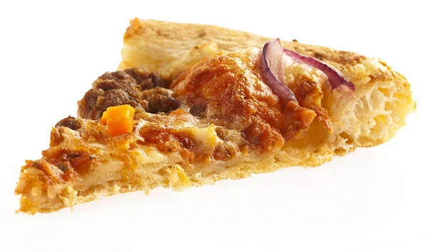 Pizza porzione — Foto Stock