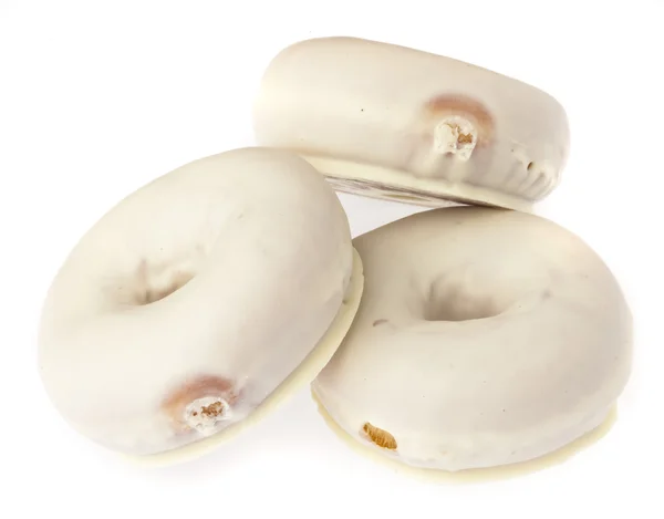 Donut branco — Fotografia de Stock