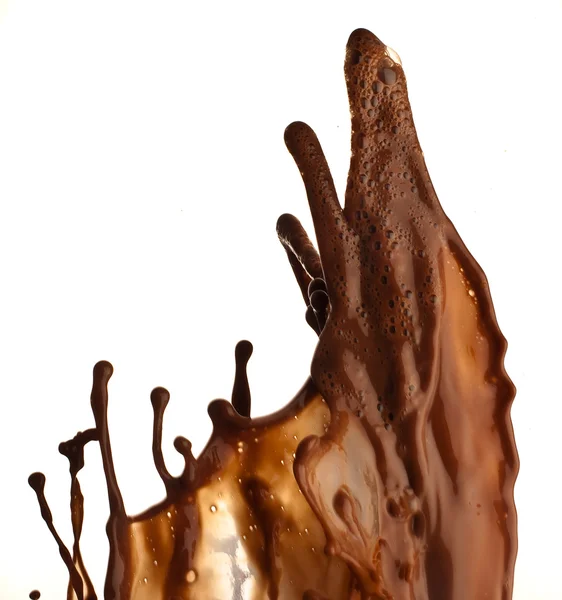 Schokoladenspritzer — Stockfoto
