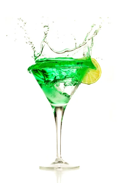 Grøn cocktail - Stock-foto