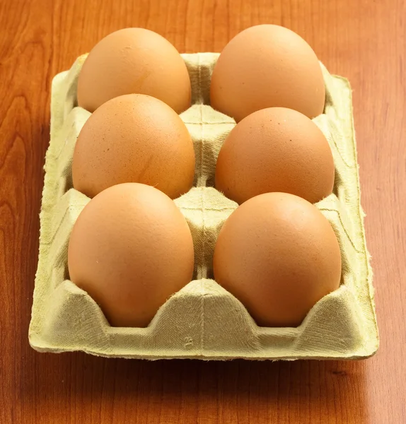 鸡蛋盒 — 图库照片