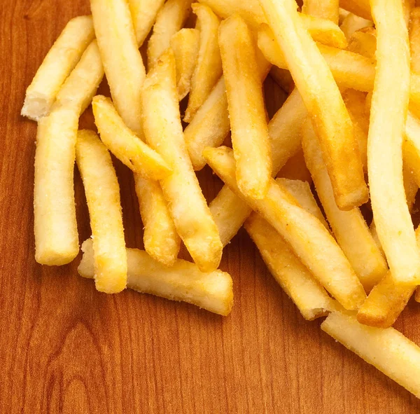 Fried potato chips — Stock Photo, Image