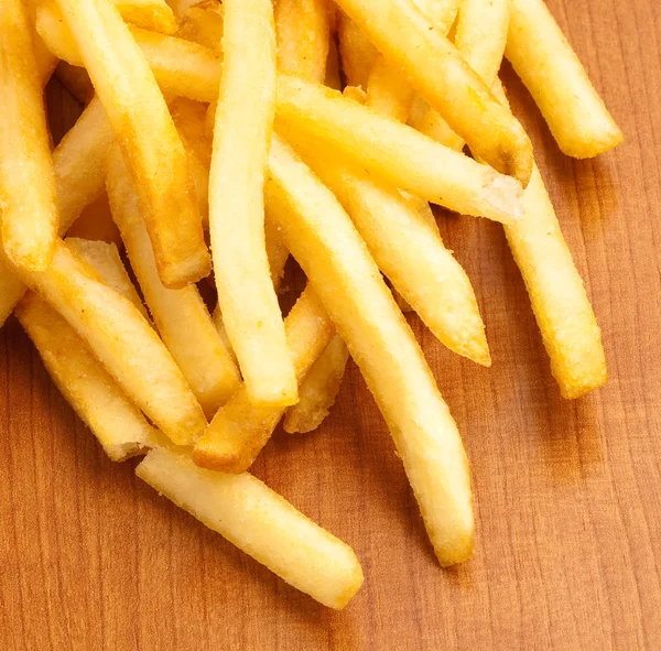 Fried potato chips — Stock Photo, Image