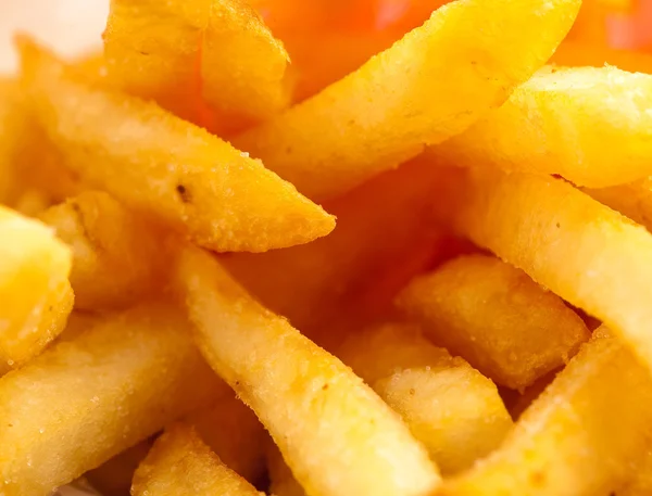 Fried potato chips — Stock Photo, Image