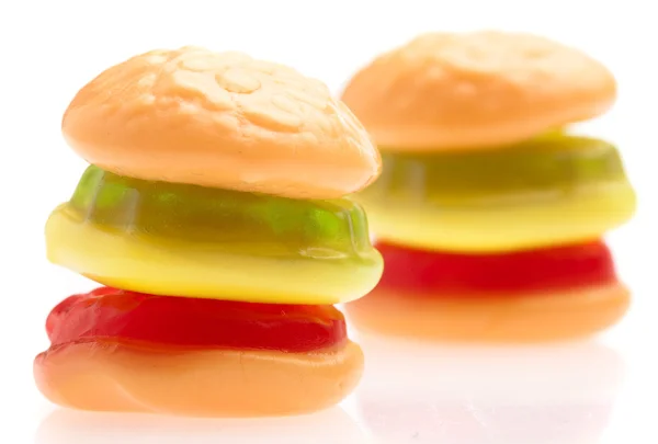 Burger jelly — Stok Foto