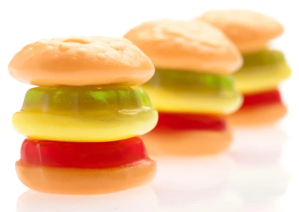 Burger jelly — Stock Photo, Image