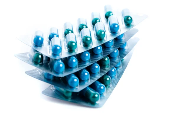 Mavi tabletleri — Stok fotoğraf