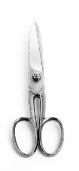Stříbrný nůžky — Stock fotografie