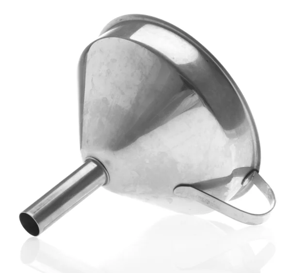 Metal funnel — Stock Photo, Image