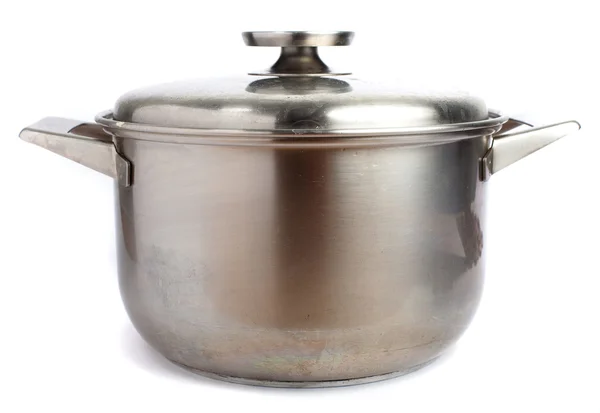 stock image Metal pot