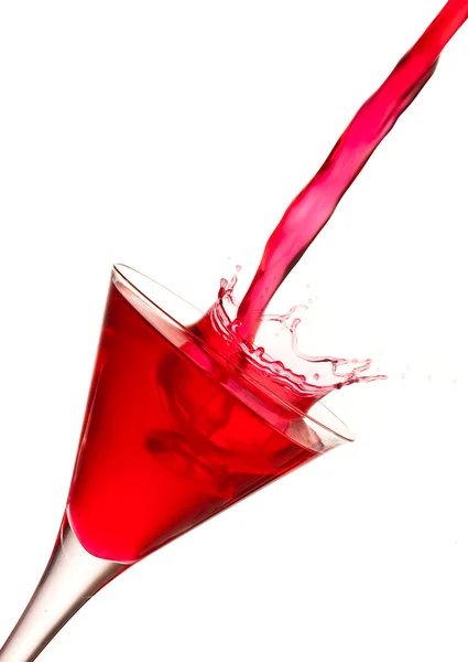 Czerwony koktajl — Zdjęcie stockowe