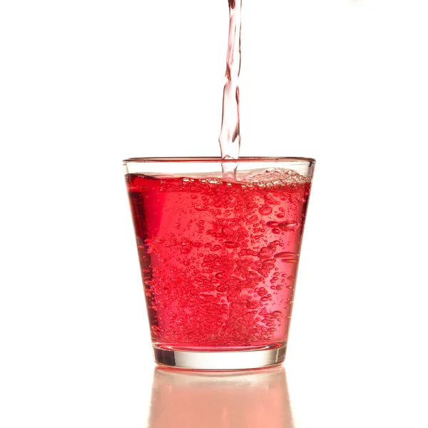 Красная жидкость — стоковое фото