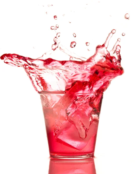 Koktejl splash — Stock fotografie