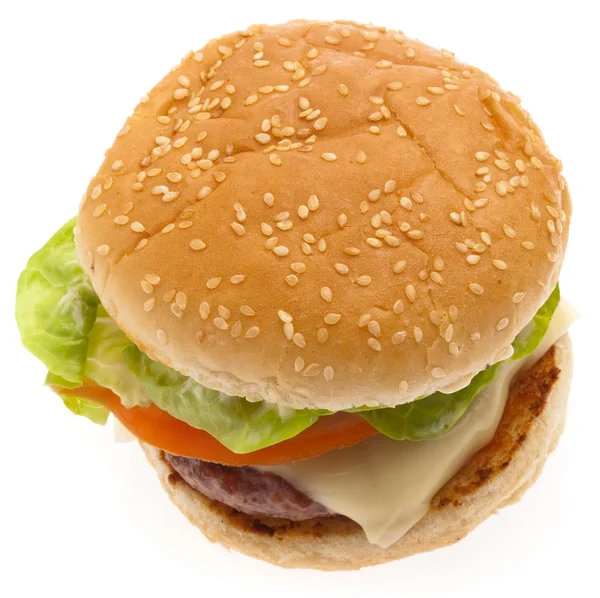 完全なハンバーガー — ストック写真