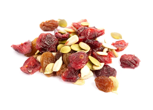 Raisins and sunflower seeds — Stock Photo, Image