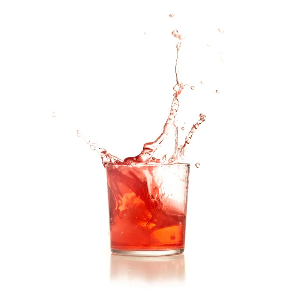 Червоний коктейль — стокове фото