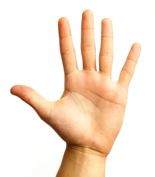 Handzeichen Stockbild
