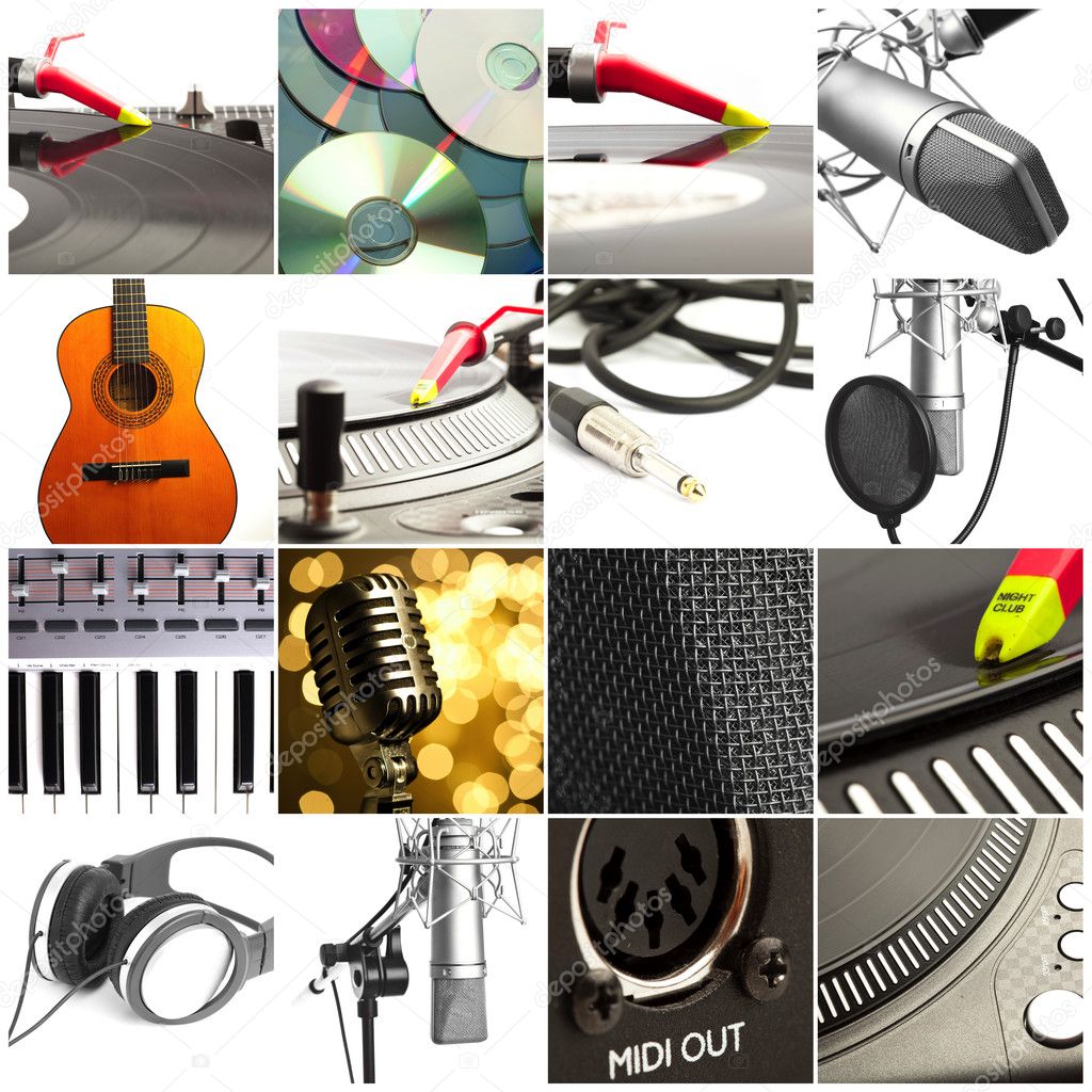 Group of music objects