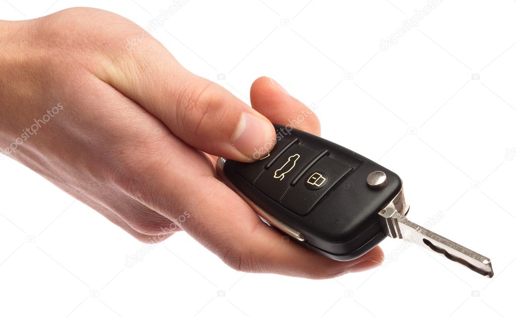 Electronic key of car
